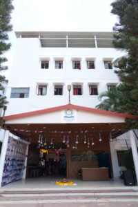 Campus of one of the best colleges in Bangalore providing modern infrastructure and academic excellence.