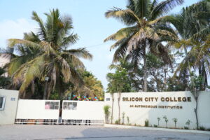 Silicon City College campus offering BBA, BCom, BCA and MBA programs in Bangalore.