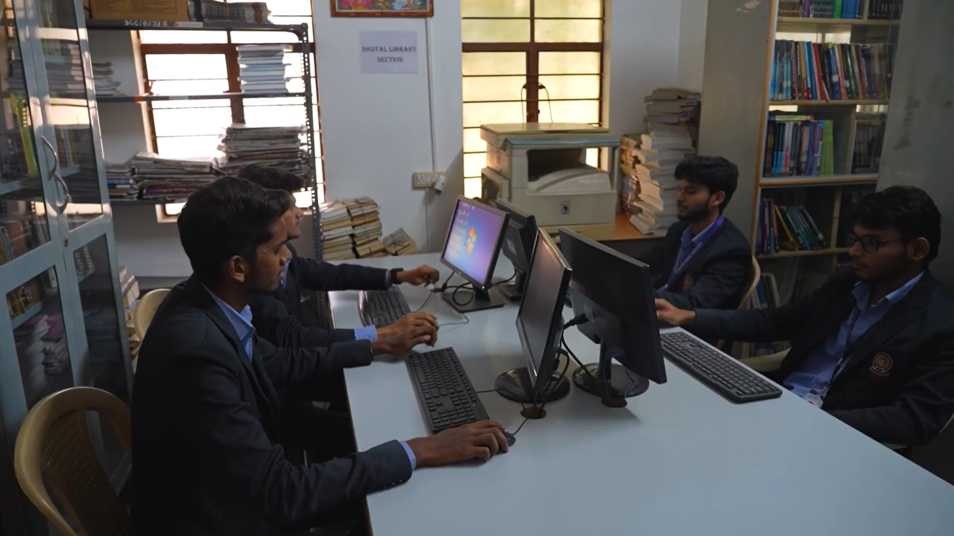 Business Analytics laboratory at one of the best BBA colleges in Bangalore providing hands-on experience in data analysis and business intelligence.