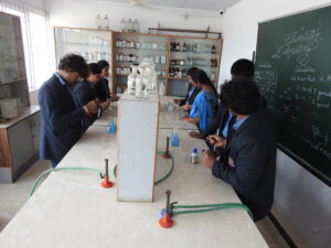 Science laboratory at one of the top 10 degree colleges in Bangalore providing practical learning and hands-on experiments.