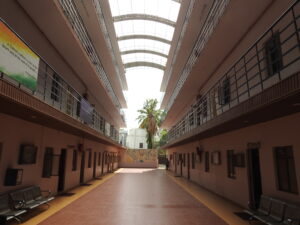 Campus infrastructure at one of the good MBA colleges in Bangalore.
