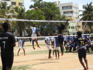 Sports and athletic competitions at one of the top BBA colleges in Bangalore.