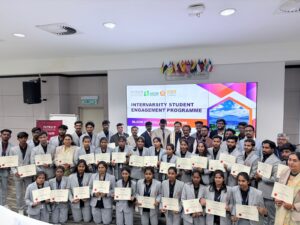 Student achievements and academic excellence at one of the top MBA colleges in Bangalore.