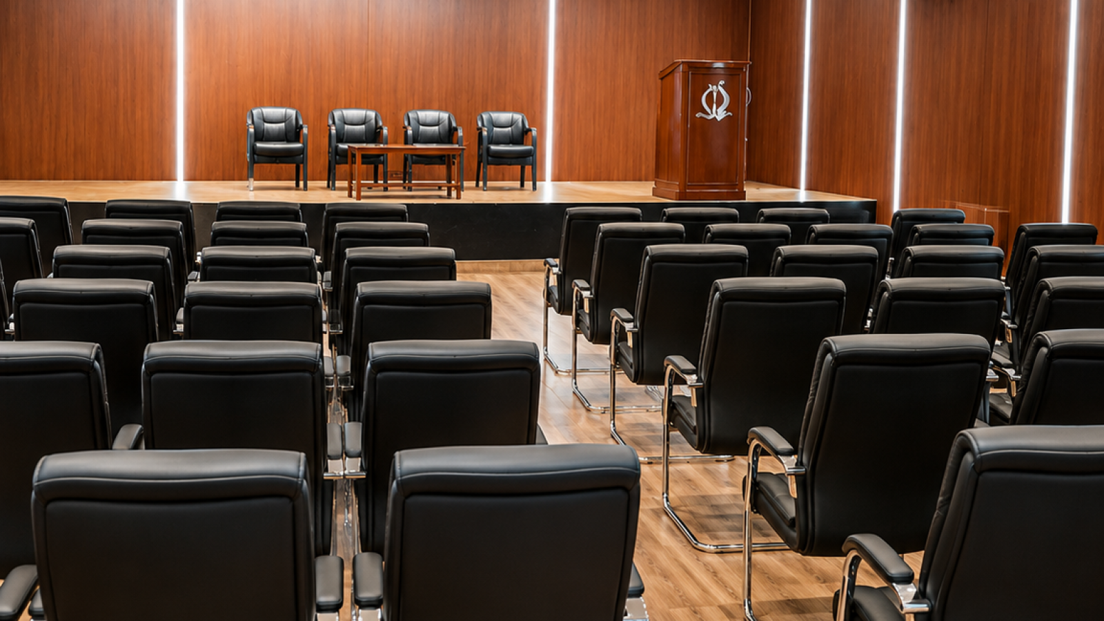 Seminar and conference facilities at one of the best management colleges in Bangalore for academic events.